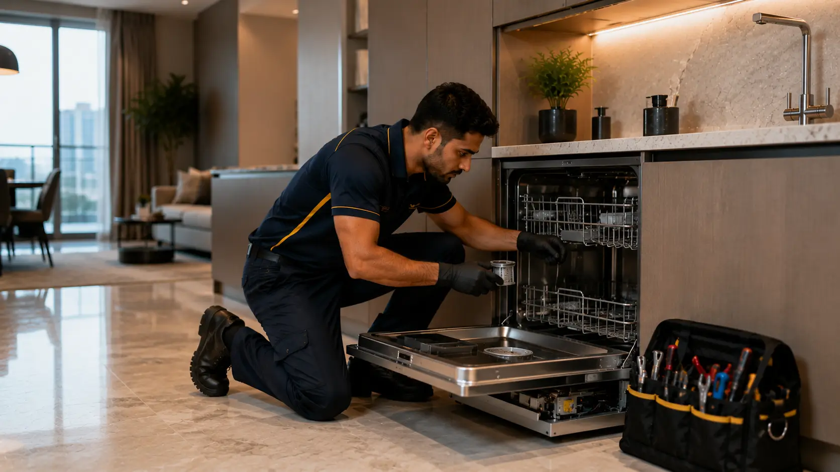 dishwasher repair service in Sharjah